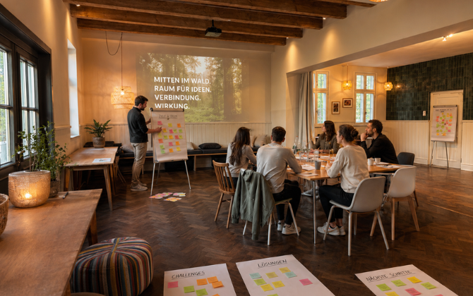 Eventlocation Böhmsholz - Mitten im Wald
